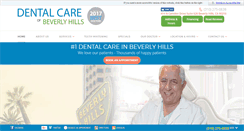 Desktop Screenshot of dentalcareofbeverlyhills.com